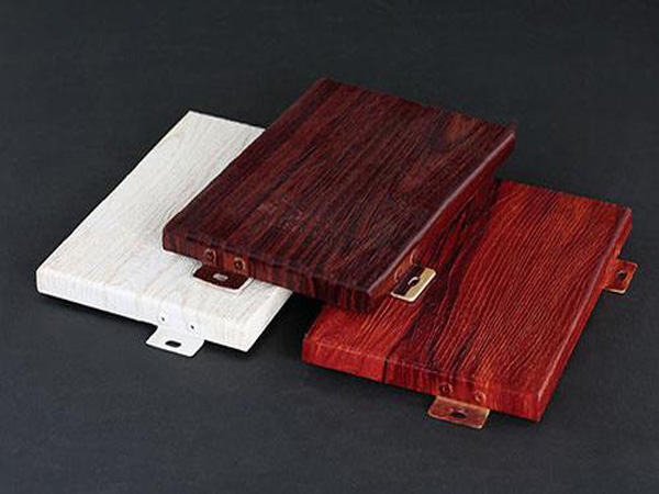 仿木纹氟碳铝单板